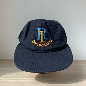 Rhode Island Corrections cap in black